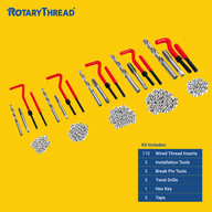 131+1 Piece Metric Thread Repair Tool