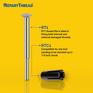 RT1 Rotary Thread File Small with Collet (RTC1)