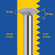 RT1 Rotary Thread File Small with Collet (RTC1)