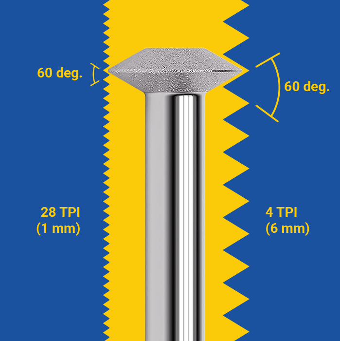 RT1 Rotary Thread File Small with Collet (RTC1)