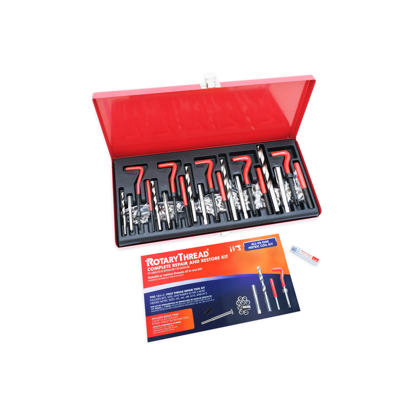 131+1 Piece Metric Thread Repair Tool