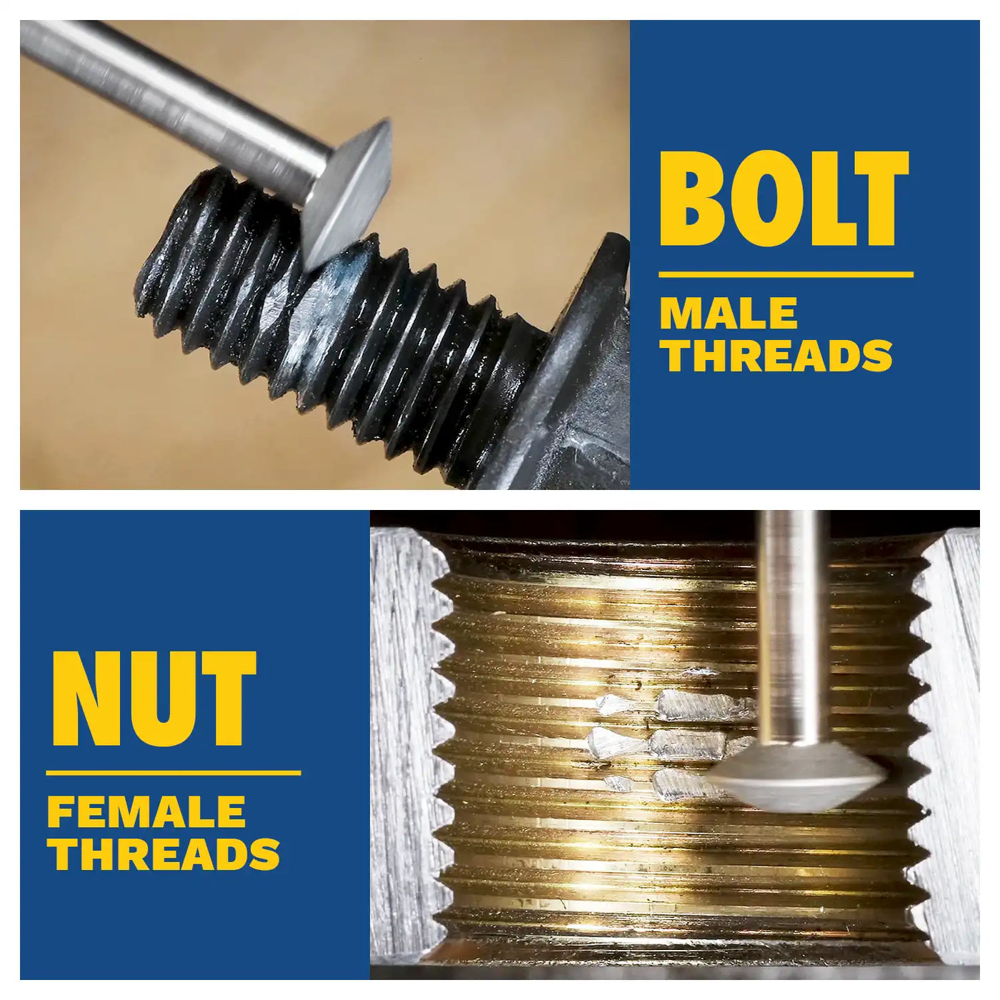 RT1 Pack of 3 with Adaptor Collet