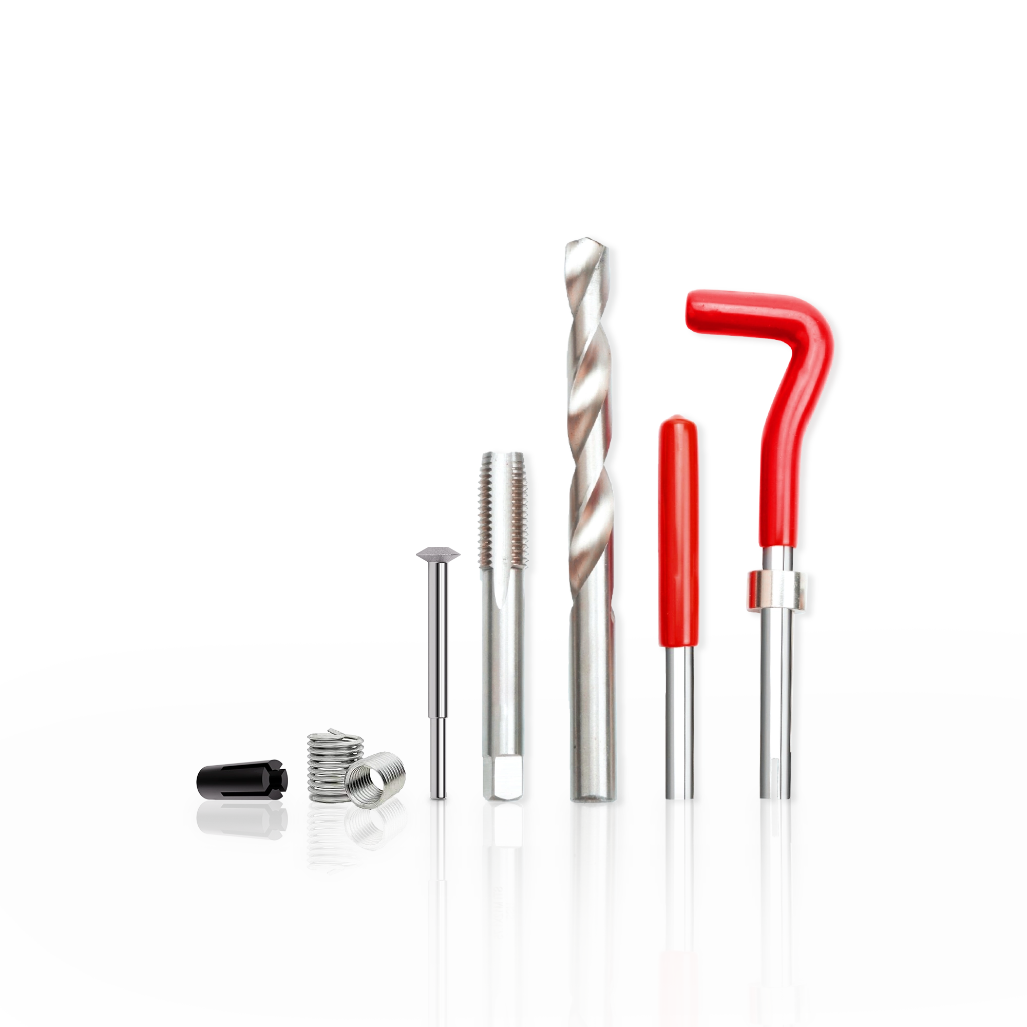 Helicoil Thread Repair Tool Kit - For Fixing Stripped Threads In Metal